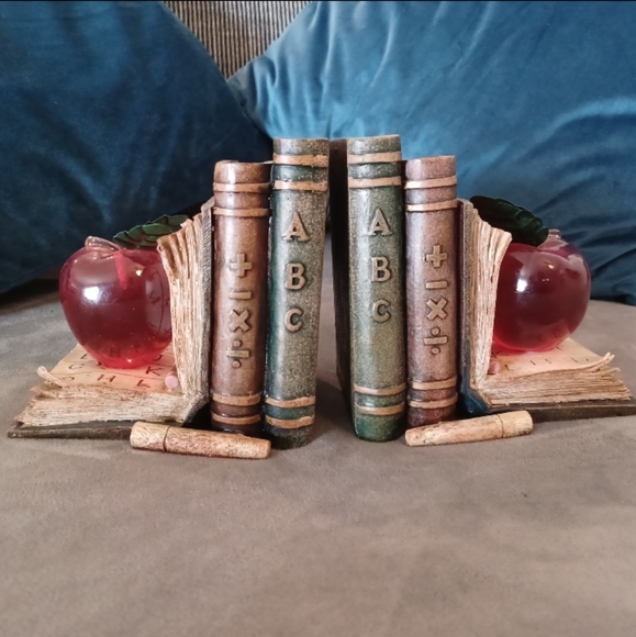 Accents Teachers Apple Bookends Poshmark